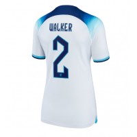 Maglie da calcio Inghilterra Kyle Walker #2 Prima Maglia Femminile Mondiali 2022 Manica Corta